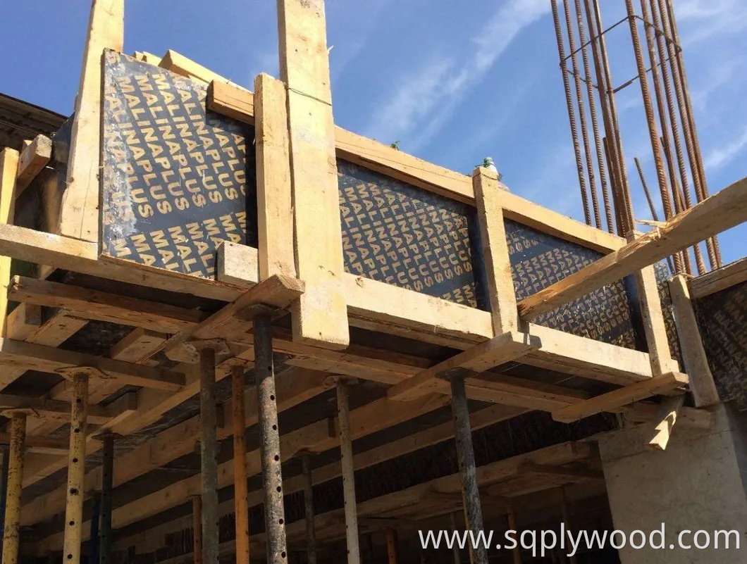 Consmos 3 Star 18mm Waterproof Melamine WBP Glue Film Faced Plywood for Construction